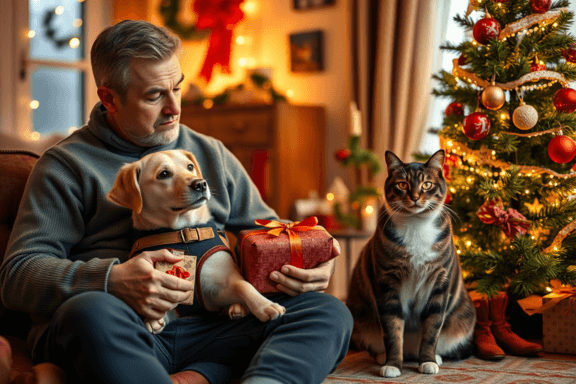 imagem Presentes de Natal para Pets com Necessidades Especiais