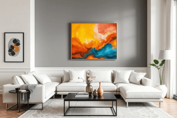 imagem Quadro para Sala de Estar