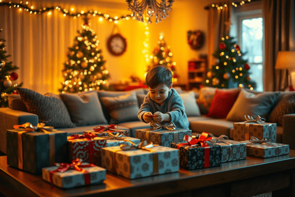 imagem Presentes de Natal para Família