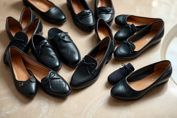 Imagem Sapato Feminino Fechado Preto Para Trabalhar