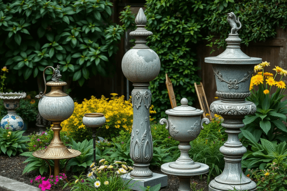 imagem Enfeites para Jardim Externo