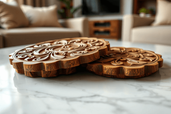 Imagem presentes artesanais para decorar ambientes