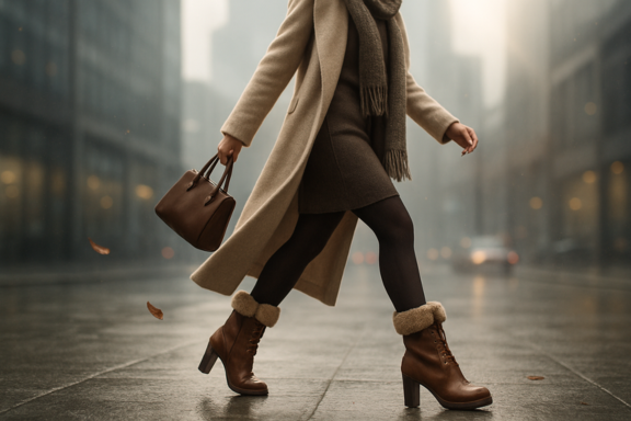 imagem Sapatos femininos para o inverno