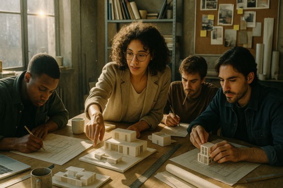 imagem presente para estudante de arquitetura