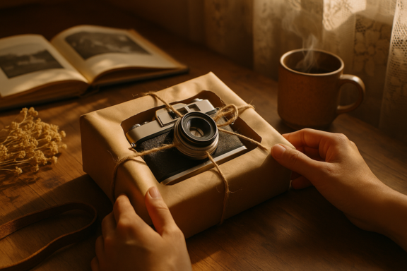 imagem Estilo vintage retrô: presentes cheios de charme e nostalgia
