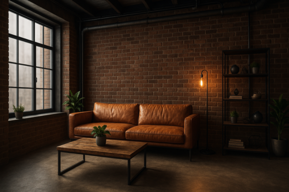 imagem decoração industrial