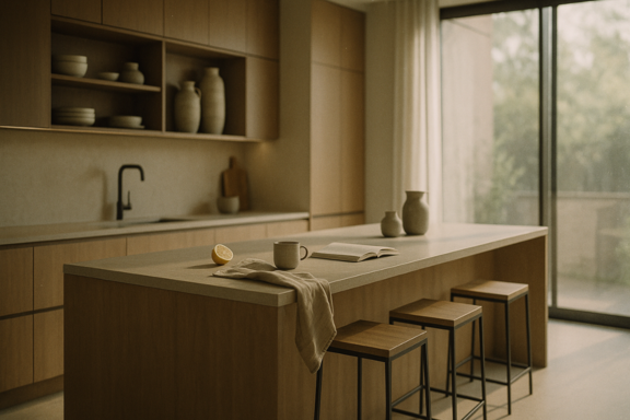 imagem presente para cozinha integrada