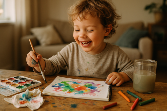 imagem Presente para criança criativa e artística