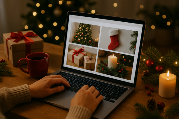 imagem roteiro de compras para o Natal