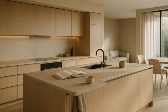 imagem presente para cozinha integrada