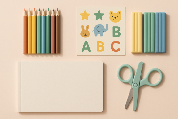 imagem Presente para criança criativa e artística