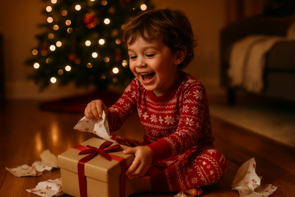 imagem presentes de Natal para crianças