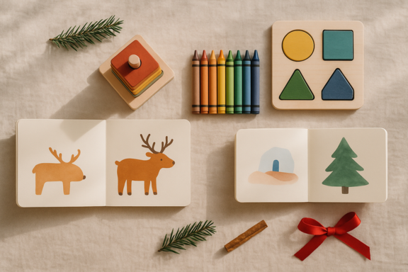 imagem presentes de Natal para crianças