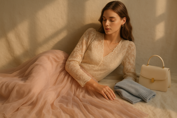 imagem presentes de moda estilo romântico