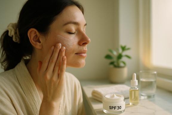 imagem hidratantes com FPS para presentear