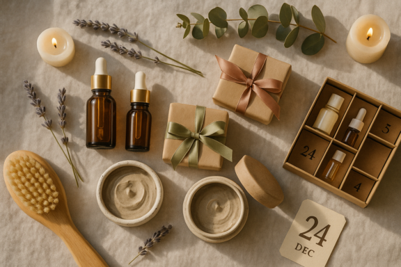 Imagem presentes com skincare