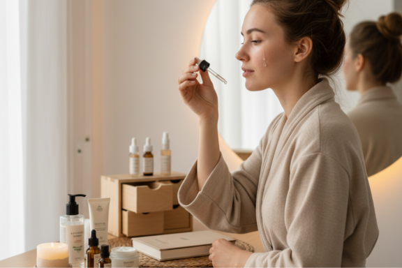 imagem presentes com skincare