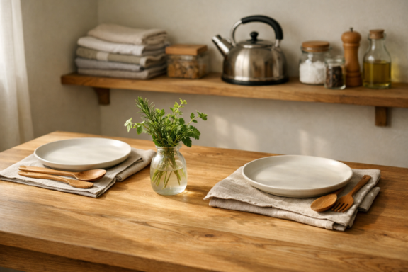 imagem Enxoval De Cozinha Simples