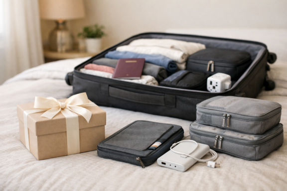 imagem acessórios para intercâmbio