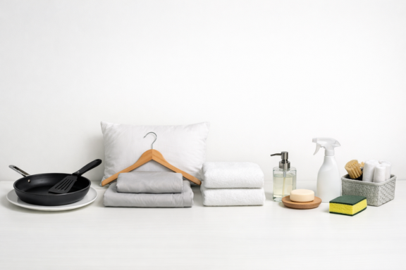 imagem o que comprar para irmão que vai morar sozinho