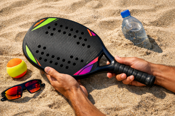 imagem raquetes de beach tennis